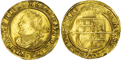 James I (1603-1625), Third Coinage, Laurel, 1623-1624, Tower