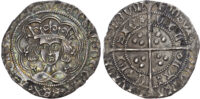 Henry VI (1422-1461) Groat, rosette-mascle issue (1430-31), Calais mint