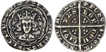 Edward III (1327-1377) Halfgroat, treaty period (1361-69), London mint