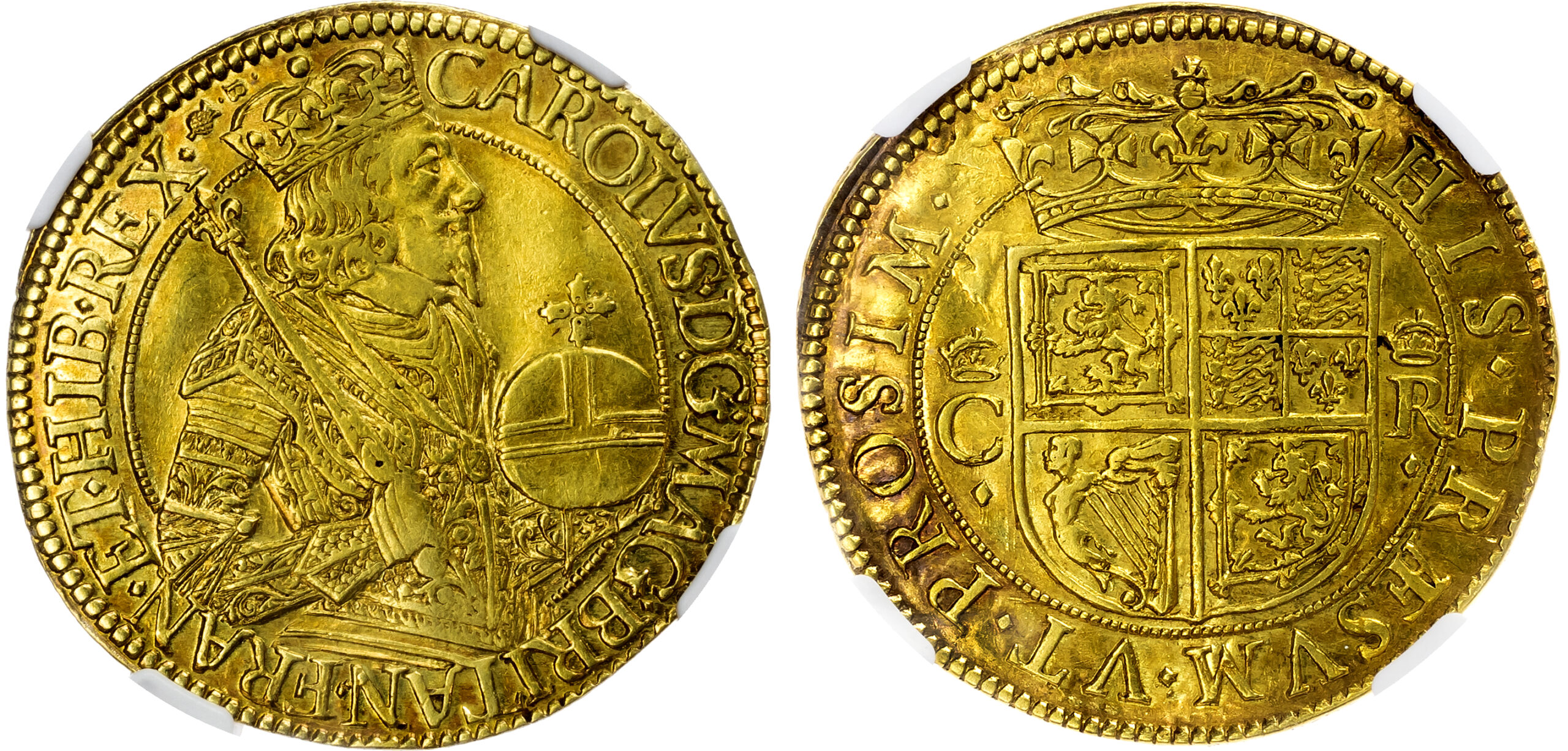 Charles I Briot Scotland Gold Unit - AU55