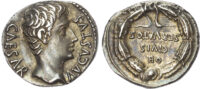 Augustus, Silver Denarius