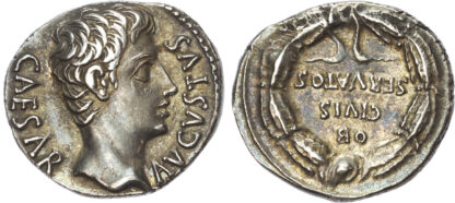 Augustus, Silver Denarius