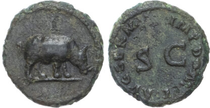 Domitian, Copper Quadrans
