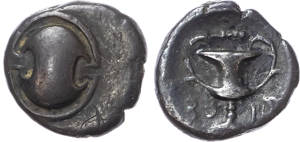 Thebes, Silver Hemidrachm