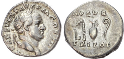 Vespasian, Silver Denarius