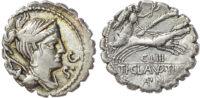 Ti. Claudius Nero, Silver Denarius