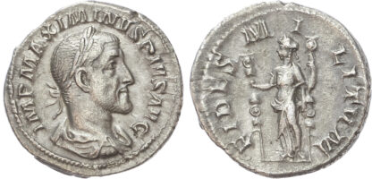 Maximinus Thrax, Silver Denarius