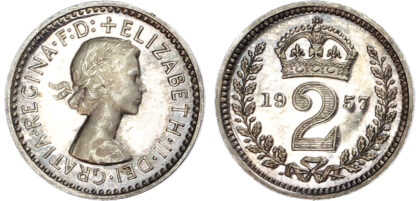Elizabeth II (1952-2022) Maundy Set, 2006, Fourpence, Threepence, Twopence, Penny