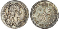 Charles II (1685-1688) Maundy Set, 1677, Fourpence, Threepence, Twopence, Penny