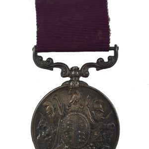 Army Long Service and Good Conduct Medal, QVR, to Battery Serjeant Major E. Dolphin