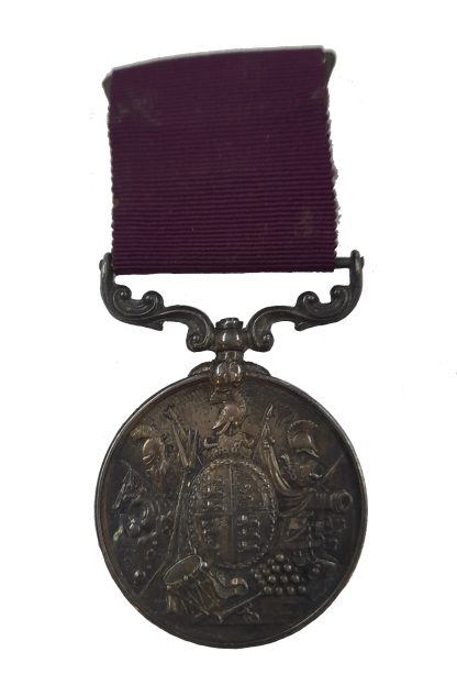 Army Long Service and Good Conduct Medal, QVR, to Battery Serjeant Major E. Dolphin