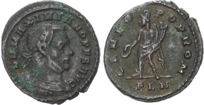 Maximian, Bronze Follis, London Mint