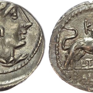 L. Thorius Balbus, Silver Denarius