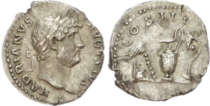 Hadrian, Silver Denarius
