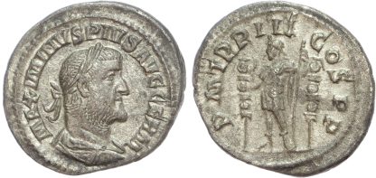 Maximinus Thrax, Silver Denarius