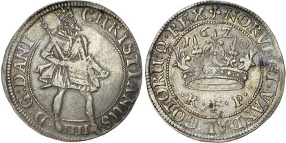 Denmark, Christian IV, silver Krone, 1620