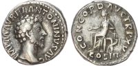 Marcus Aurelius, Silver Denarius