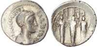 Roman Republic, P. Accoleius Lariscolus, Silver Denarius