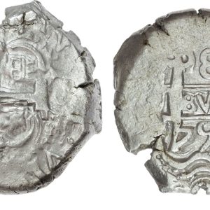 Bolivia, Ferdinand VI, silver Cob of 8 Reales