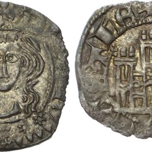 Spain, Castile & Leon, Pedro I, silver Cornado