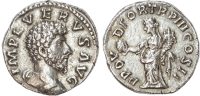 Lucius Verus, Silver Denarius