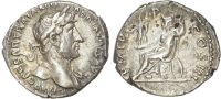 Hadrian, Silver Denarius