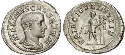 Maximus, Caesar Silver Denarius