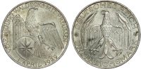 Germany, Weimar Republic, silver 3 Reichsmark, 1929 A