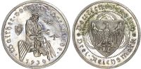 Germany, Weimar Republic, Proof silver 3 Reichsmark, 1930 A