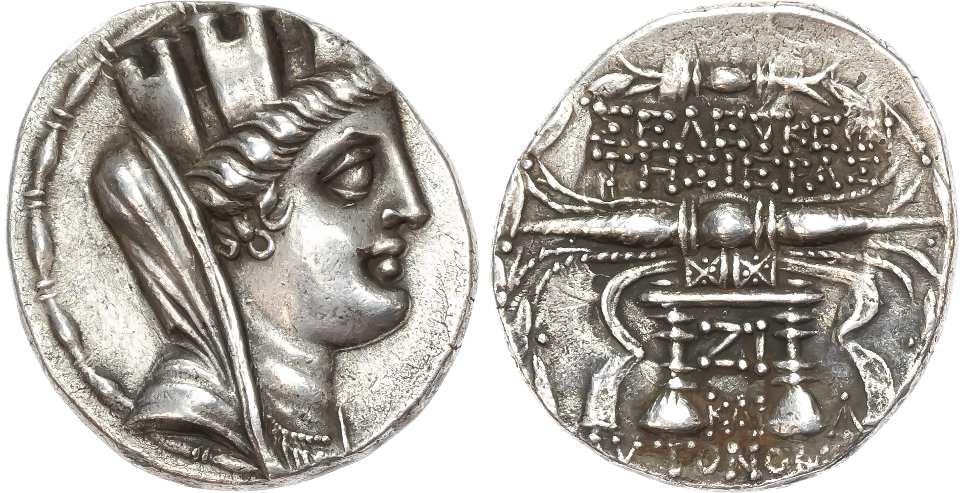 Seleukis & Piera, Seleukia Pieria Silver Tetradrachm