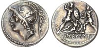 Q. Thermus Silver Denarius