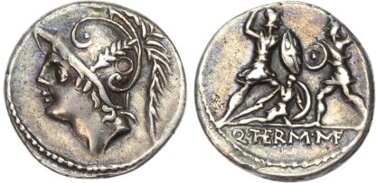 Q. Thermus Silver Denarius