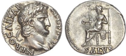 Nero Silver Denarius