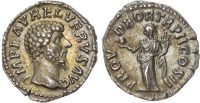 Lucius Verus Silver Denarius