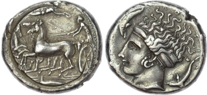 Sicily, Syracuse, Dionysios I Silver Tetradrachm