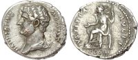 Hadrian Silver Denarius