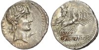 C. Vibius C. f. Pansa Silver Denarius