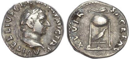Vitellius Silver Denarius