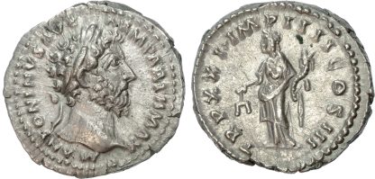 Marcus Aurelius Silver Denarius