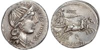 C. Annius Tarquitius Silver Denarius