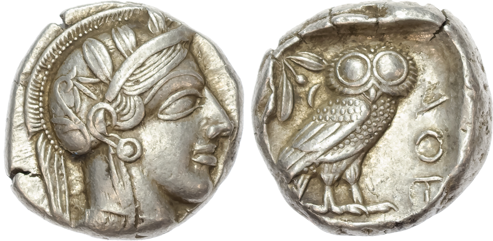 Attica, Athens Silver Tetradrachm