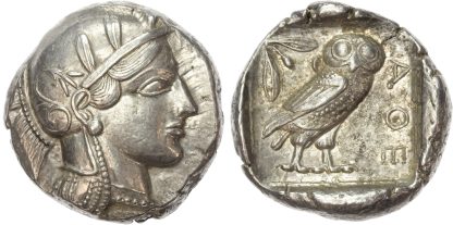 Attica, Athens Silver Tetradrachm