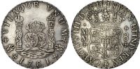 Mexico, Charles III, silver 8 Reales, 1761