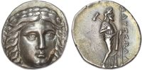Satraps of Caria, Mausolus Silver Tetradrachm