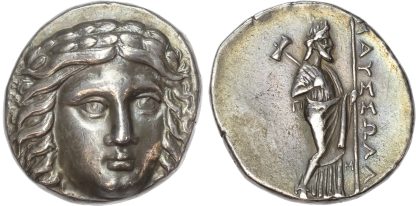 Satraps of Caria, Mausolus Silver Tetradrachm