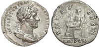 Hadrian Silver Denarius