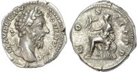 Marcus Aurelius Silver Denarius