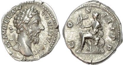 Marcus Aurelius Silver Denarius