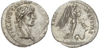 Claudius Silver Denarius