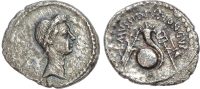 Julius Caesar Silver  Denarius
